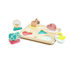 Load image into Gallery viewer, Hape Animal Noise Puzzle