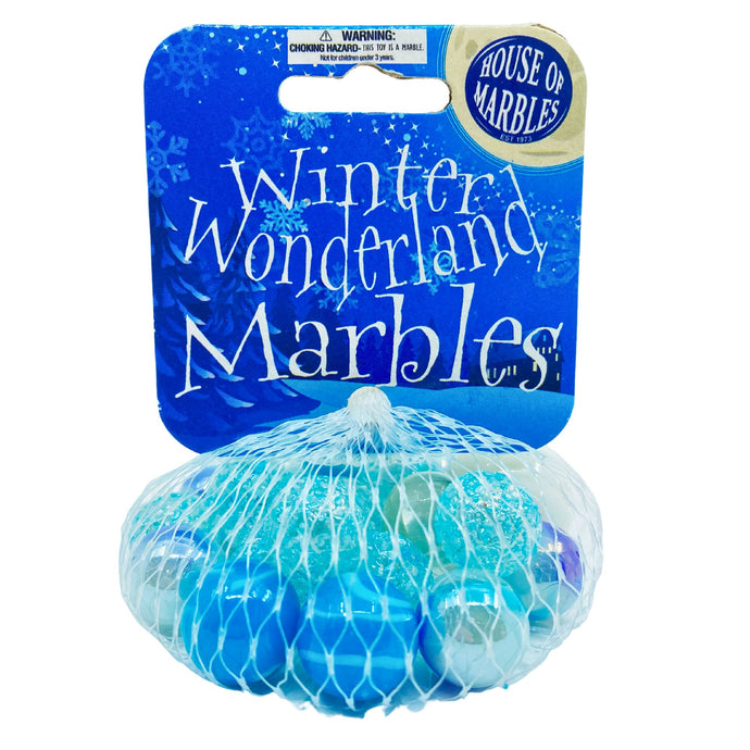 Winter Wonderland Net Bag of Marbles