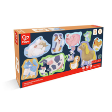 Load image into Gallery viewer, Hape Farmyard Friends Puzzle