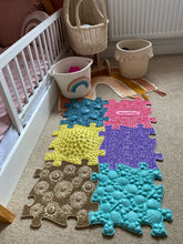 Load image into Gallery viewer, Happy Feet Play Mat - Muffik Baby Pastel Set