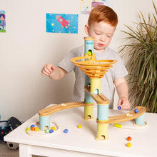 Load image into Gallery viewer, Boppi Bamboo Marble Run - Starter Pack