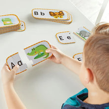 Load image into Gallery viewer, Learning Resources Upper &amp; Lowercase Alphabet Puzzle Cards