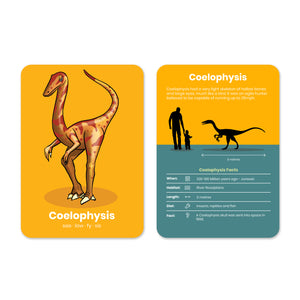 Happy Little Doers Learn Dinosaur Flashcards