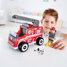 Load image into Gallery viewer, Hape Fire Truck