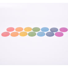 Load image into Gallery viewer, Tickit Loose Parts Rainbow Wooden Discs Single &amp; Sets