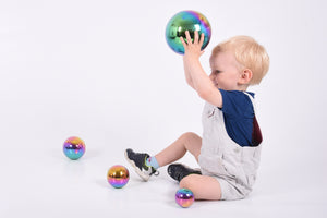 Tickit Sensory Reflective Colour Burst Balls - Pk4