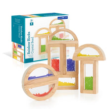 Load image into Gallery viewer, Guidecraft Rainbow Blocks – Crystal Bead