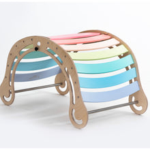 Load image into Gallery viewer, KateHaa Waldorf Inspired FOLDABLE XXL Pastel Rocker Age 0-12