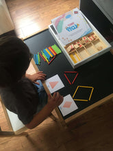 Load image into Gallery viewer, TEDDO PLAY 20 LEARNING CARDS MINI SET - More than just Shapes - 2D &amp; 3D Shapes with Facts