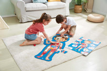 Load image into Gallery viewer, Hape 60pc Human Body Puzzle - 1 metre