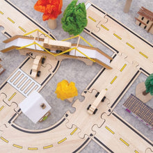 Load image into Gallery viewer, Guidecraft Double-Sided Roadway System – 42 pc. set