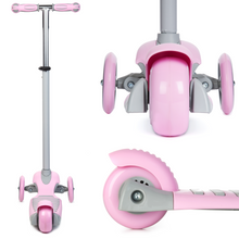 Load image into Gallery viewer, Boppi 3-Wheel Kids Scooter Age 3-8 - Pink