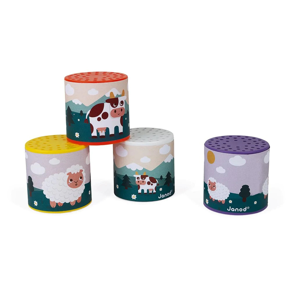 Janod Pocket - Moo & Baa Noisemaker Janod Pocket - Moo & Baa Noisemaker