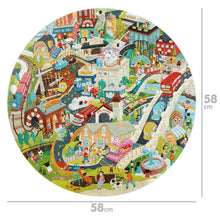 Load image into Gallery viewer, Boppi Round City Life Jigsaw Puzzle 150 Pieces