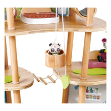 Load image into Gallery viewer, Hape Green Planet Explorers Panda Bamboo House