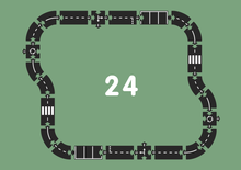 Load image into Gallery viewer, WaytoPlay 24pc Highway Track