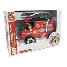 Load image into Gallery viewer, Hape Fire Truck