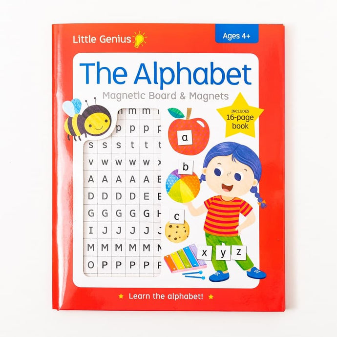 Little Genius Magnetic Board & Magnets: Alphabet