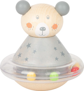 Small Foot Stand Up Animal Rattle