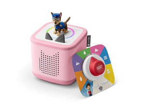 Tonies Cloud Pink Toniebox 2 Play Set with Paw Patrol Chase Tonie*PREORDER*