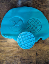 Load image into Gallery viewer, Mermaid Dough Cutter &amp; Puck Set