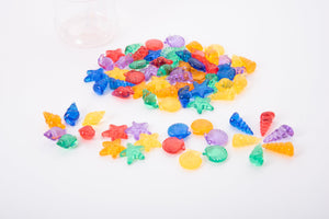 TickiT Translucent Colour Shells - Pk36