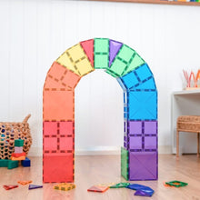 Load image into Gallery viewer, Connetix Rainbow Starter Pack 62 pc
