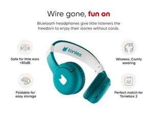 Tonies 2 Tropical Teal Bluetooth Headphones*PREORDER*
