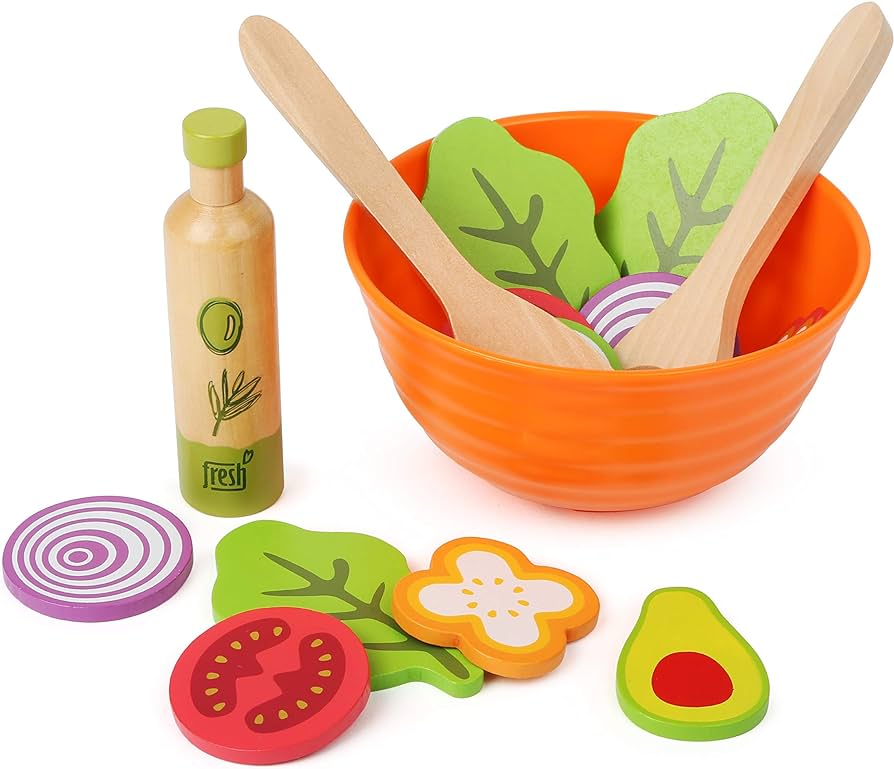 Small Foot Salad Play Set