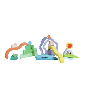 Hape Nature Scene Stacking Blocks