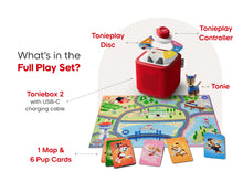 Load image into Gallery viewer, Tonies Cloud Pink Toniebox 2 Play Set with Paw Patrol Chase Tonie*PREORDER*