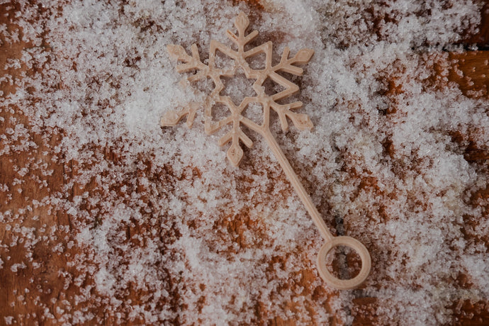 Kinfolk Snowflake Eco Bubble Wand