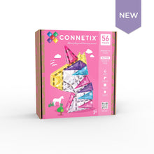 Load image into Gallery viewer, Connetix Glitter Unicorn Pack 56 pc