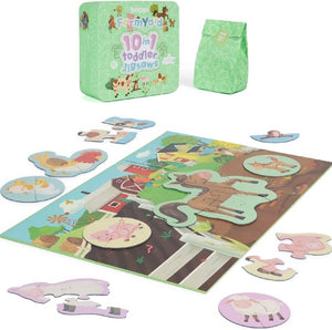 Boppi 10 in 1 Toddler Jigsaw Puzzle – Farmyard
