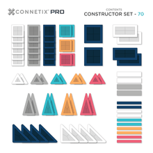 Load image into Gallery viewer, Connetix PRO Constructor Set 70 pc