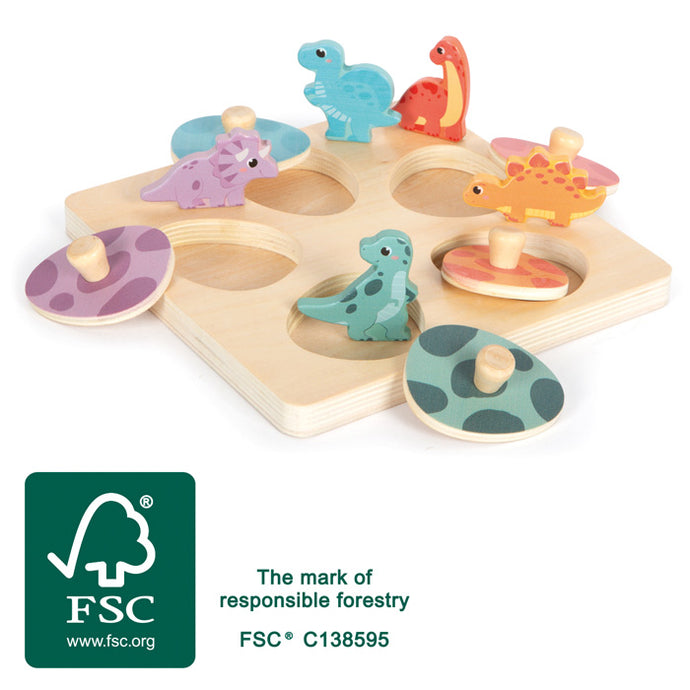 Small Foot Memory Puzzle Dino