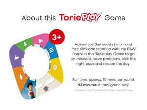 Tonies Paw Patrol - Adventure Bay Rescue Heroes Tonieplay Game *PREORDER*