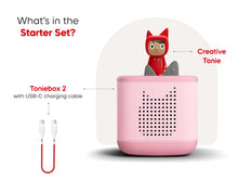 Load image into Gallery viewer, Tonies Cloud Pink Toniebox 2 Starter Set &amp; Creative Tonie*PREORDER*
