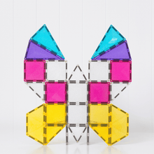 Load image into Gallery viewer, Connetix Glitter Unicorn Pack 56 pc