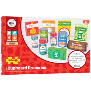 Bigjigs Cupboard Groceries