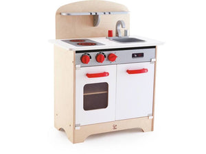 Hape store mini kitchen