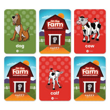 Load image into Gallery viewer, Happy Little Doers On the Farm – Colour &amp; Farm Animal Flashcards