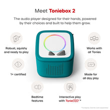 Load image into Gallery viewer, Tonies Tropical Teal Toniebox 2 Starter Set &amp; Creative Tonie*PREORDER*