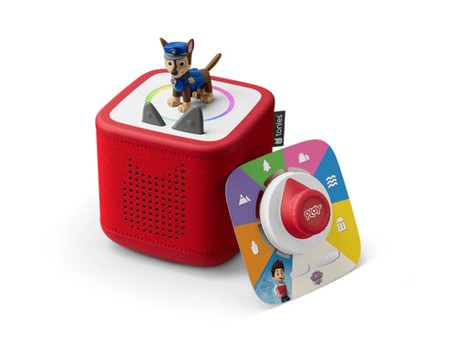Tonies Sunset Red Toniebox 2 Play Set with Paw Patrol Chase Tonie*PREORDER*