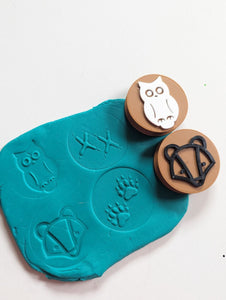 Woodland Animals Puck Set