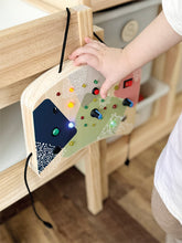 Load image into Gallery viewer, Small Foot Motor Activity Board LED Light and Switches