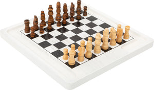 Small Foot Chess and Draughts Board Game