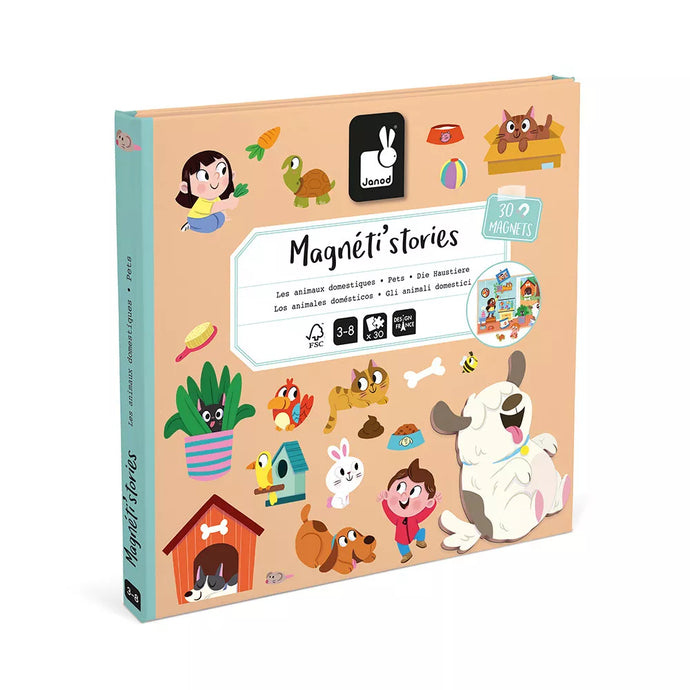Janod Domestic Animals Magnetic Stories