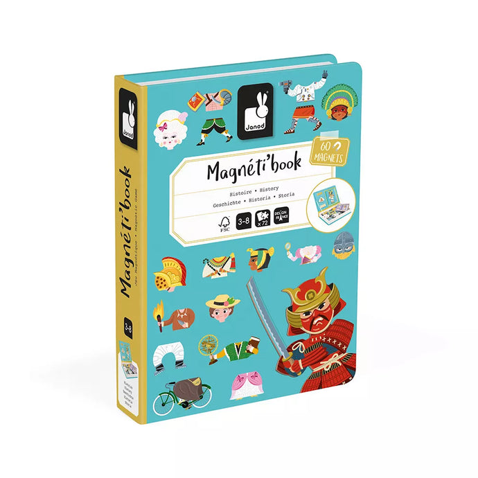 Janod History Magnetic Book