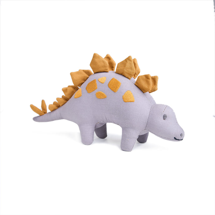 Steggy Linen Dinosaur Toy by Threadbear